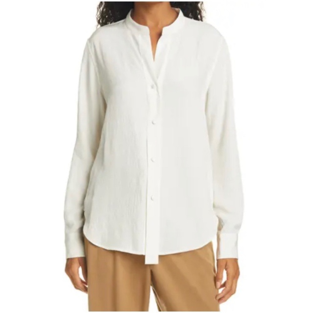 Rag & Bone Adrian Blouse Antique White NWT Med